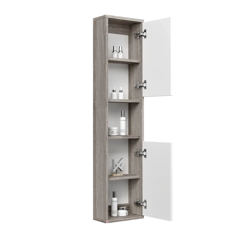Alacena Mobel 130 · Báltico — vista abierta