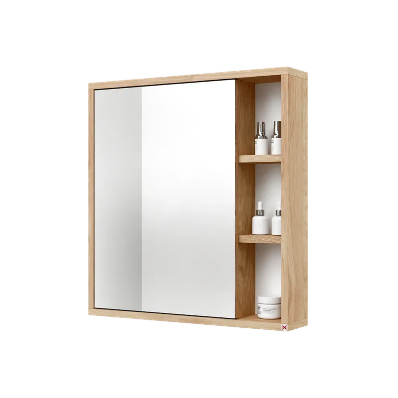 Botiquín con espejo 60×63 · Hickory