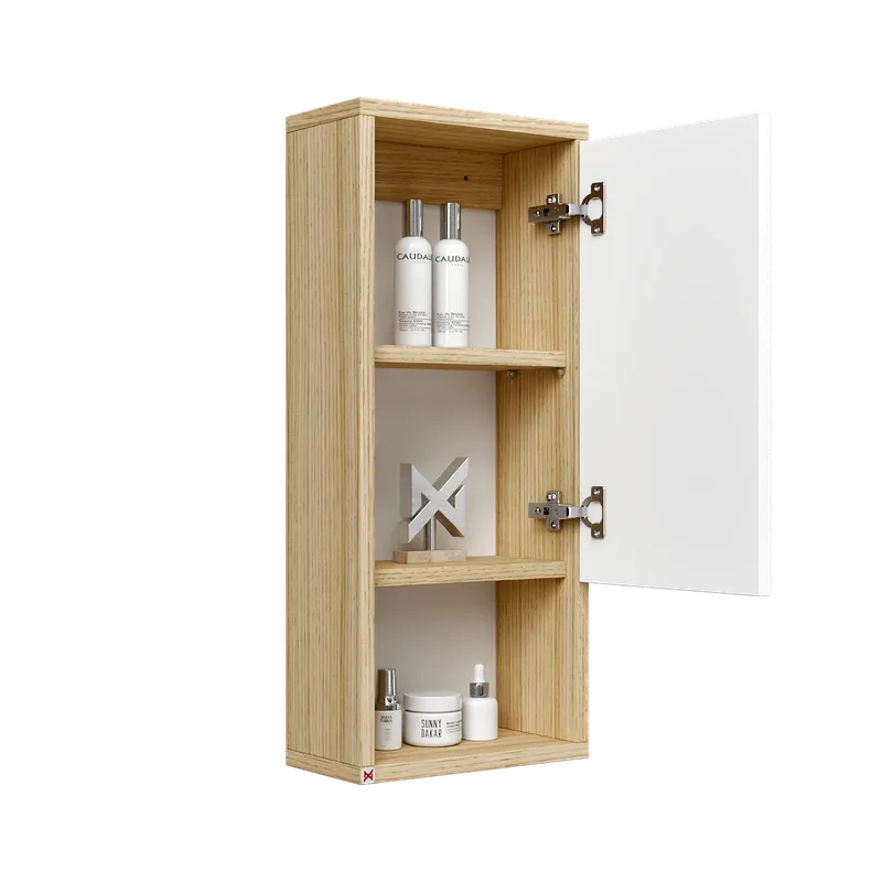 Alacena Mobel 70 · Roble Americano — vista abierta