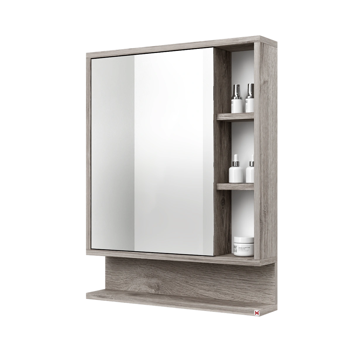 Botiquín con espejo 78×60 · Báltico cerrado